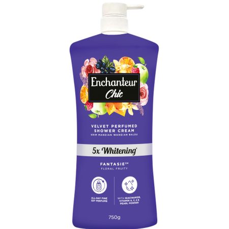 Velvet Perfumed Shower Cream  – Fantasie 750g