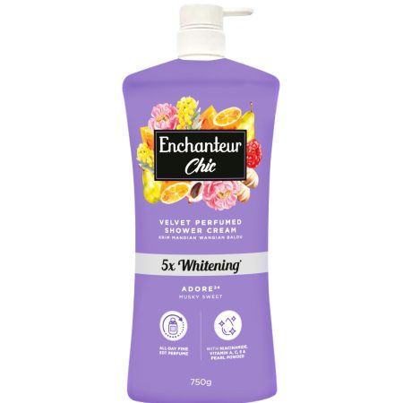 Velvet Perfumed Shower Cream – Adore 750g